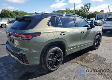 2025 Volkswagen Tiguan Se R-Line Black from USA, damaged, VIN 3VVGR7RM7SM023408